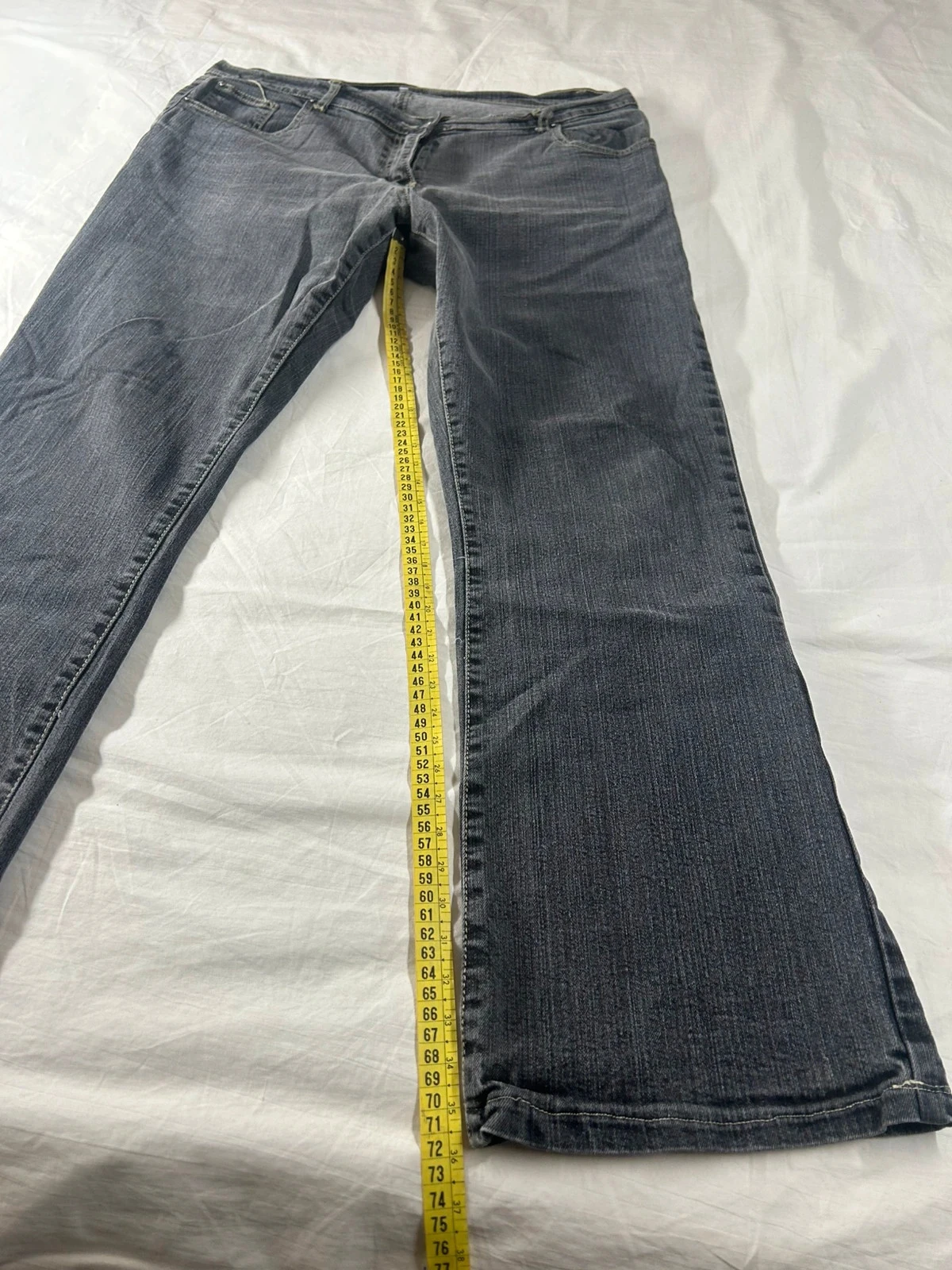 Grey black Vetissimo straight jeans size 48 – photo 5